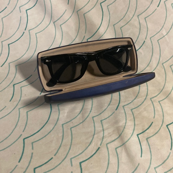 Flash black glossy sunglasses - Picture 1 of 5